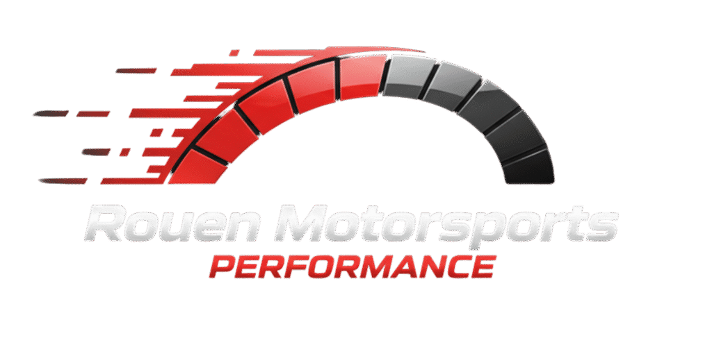 Logo Rouen Motorsports Performance, atelier de reprogrammation moteur et optimisation automobile en Normandie